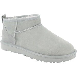 UGG Women's Sea Foam Rounded Toe Sheepskin Lining Classic Ultra Mini Boot